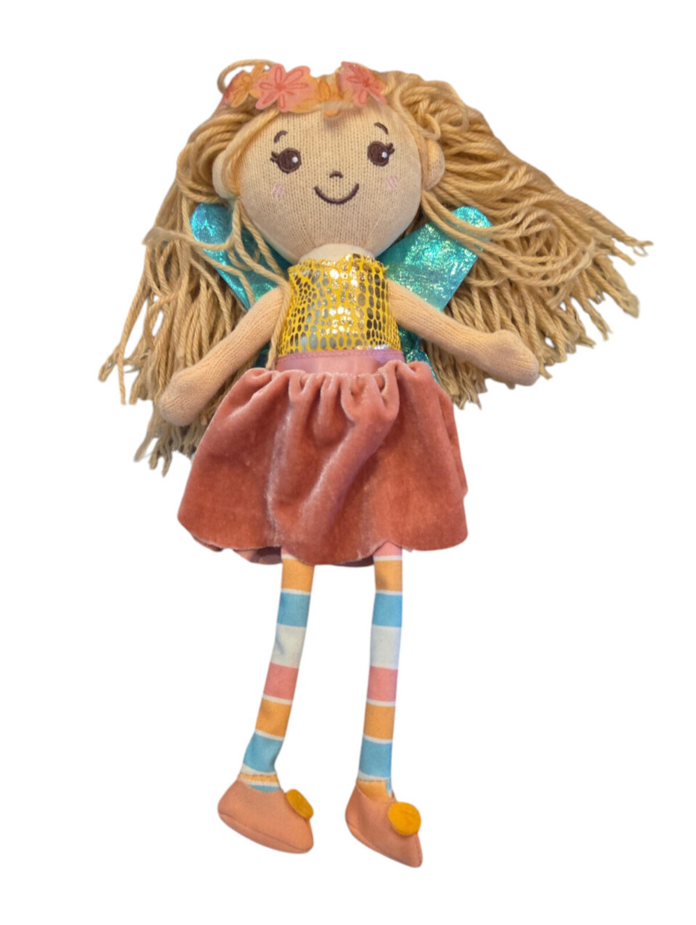 Hopscotch Lane 13-inch Soft Bodied Floppy Doll (Aura) by Sunny Days